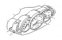 P66230 - Combinatie van instrumenten voor Porsche 996 / 911 Carrera • 2000 • 996 carrera 4 • Coupe • Manuele bak 6 versnellingen