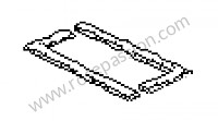 P6674 - Gasket for Porsche 924 • 1979 • 924 2.0 • Coupe • Manual gearbox, 4 speed