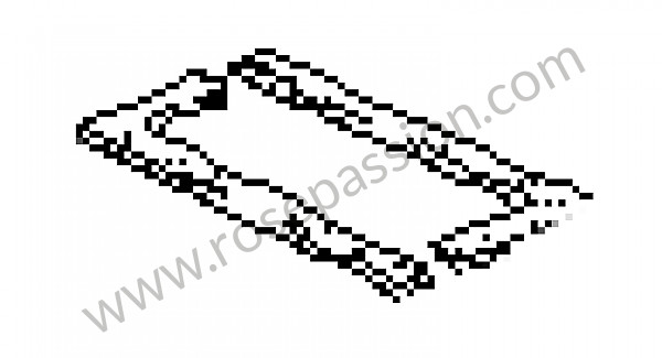 P6674 - Dispositivo vedante para Porsche 924 • 1979 • 924 2.0 • Coupe • Caixa manual 4 velocidades