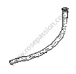 P6686 - Water drain hose for Porsche 924 • 1984 • 924 turbo • Coupe • Manual gearbox, 5 speed