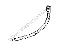 P6686 - Water drain hose for Porsche 944 • 1987 • 944 2.5 • Coupe • Automatic gearbox
