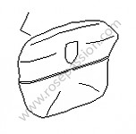 P67562 - Dispositif airbag volant à 3 branches cuir écusson coloré gris foncé / nature pour Porsche Boxster / 986 • 2001 • Boxster s 3.2 • Cabrio • Boite manuelle 6 vitesses