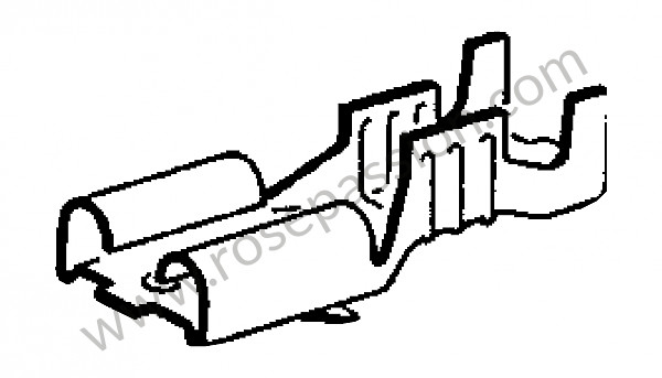 P699 - Platte aansluiting voor Porsche 911 G • 1979 • 3.0sc • Targa • Automatische versnellingsbak