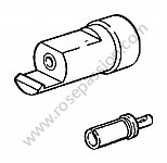P70457 - Connector housing for Porsche 944 • 1990 • 944 s2 • Coupe • Manual gearbox, 5 speed
