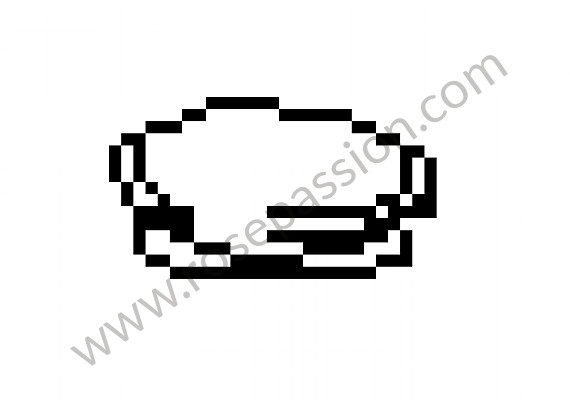 P70721 - Verschlussdeckel für Porsche 928 • 1988 • 928 s4 • Coupe • 5-gang-handschaltgetriebe