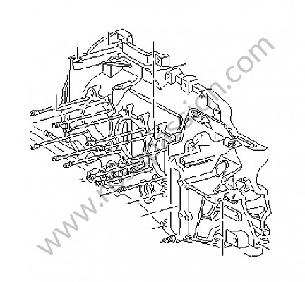 P72157 - Basamento motore per Porsche 996 GT3 / GT3-1 • 2001 • 996 gt3 • Coupe • Cambio manuale 6 marce