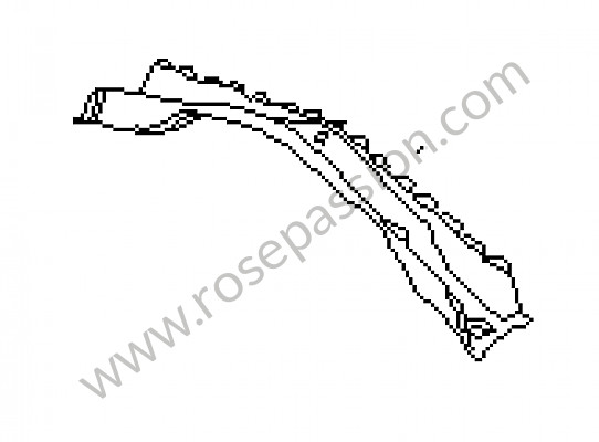 P72370 - Travessa para Porsche Cayman / 987C • 2007 • Cayman 2.7 • Caixa manual 6 velocidades