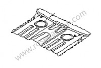 P72371 - Élément de plancher pour Porsche Boxster / 987 • 2005 • Boxster 2.7 • Cabrio • Boite manuelle 5 vitesses