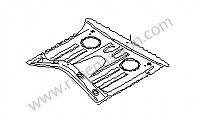 P72371 - Floor section for Porsche Cayman / 987C • 2007 • Cayman s 3.4 • Automatic gearbox