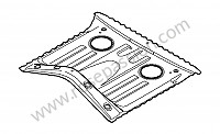 P72371 - Élément de plancher pour Porsche Cayman / 987C2 • 2012 • Cayman 2.9 • Boite PDK