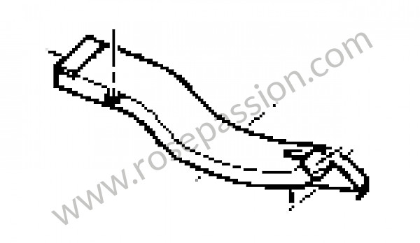 P73360 - Luftkanal für Porsche Cayenne / 955 / 9PA • 2006 • Cayenne v6 • Automatikgetriebe
