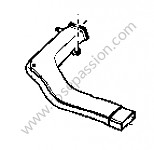 P73370 - Air duct for Porsche Cayenne / 955 / 9PA • 2006 • Cayenne v6 • Automatic gearbox
