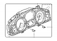 P73781 - Instrument cluster for Porsche Cayenne / 955 / 9PA • 2004 • Cayenne v6 • Manual gearbox, 6 speed