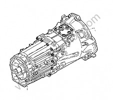 Boite de vitesses neuve pour Porsche Cayenne / 955 / 9PA • 2006 • Cayenne s v8 • Boite manuelle 6 vitesses