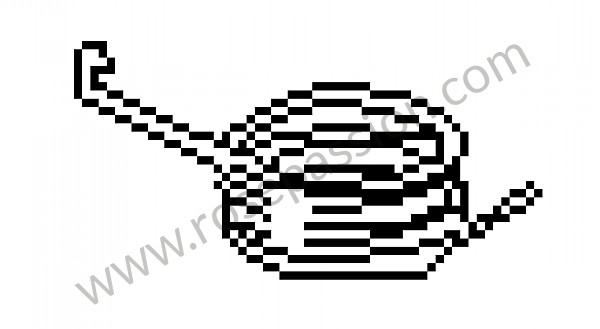 P7432 - Schenkelfeder für Porsche 924 • 1984 • 924 2.0 • Coupe • Automatikgetriebe