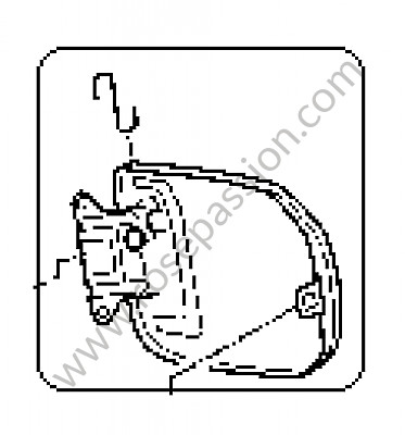 P74411 - Tankklappe für Porsche Cayenne / 955 / 9PA • 2004 • Cayenne v6 • 6-gang-handschaltgetriebe