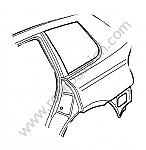 P74581 - Parte lateral para Porsche Cayenne / 957 / 9PA1 • 2009 • Cayenne s v8 • Caja manual de 6 velocidades