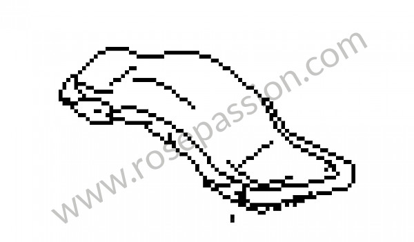 P7465 - Querverbindung für Porsche 924 • 1984 • 924 2.0 • Coupe • Automatikgetriebe