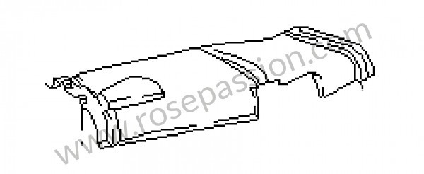 P7469 - Abschirmblech für Porsche 944 • 1990 • 944 s2 • Cabrio • 5-gang-handschaltgetriebe