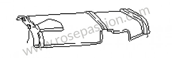 P7469 - Lamiera di riparo per Porsche 924 • 1988 • 924s 2.5 • Coupe • Cambio manuale 5 marce
