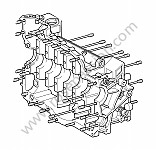 P74736 - Basamento motore per Porsche 997 Turbo / 997T / 911 Turbo / GT2 • 2008 • 997 gt2 • Coupe • Cambio manuale 6 marce