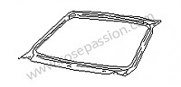 P7486 - Windscreen frame for Porsche 944 • 1983 • 944 2.5 • Coupe • Manual gearbox, 5 speed
