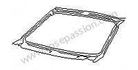 P7486 - Windscreen frame for Porsche 924 • 1988 • 924s 2.5 • Coupe • Manual gearbox, 5 speed