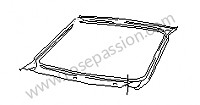 P7486 - Windscreen frame for Porsche 924 • 1977 • 924 2.0 • Coupe • Manual gearbox, 4 speed