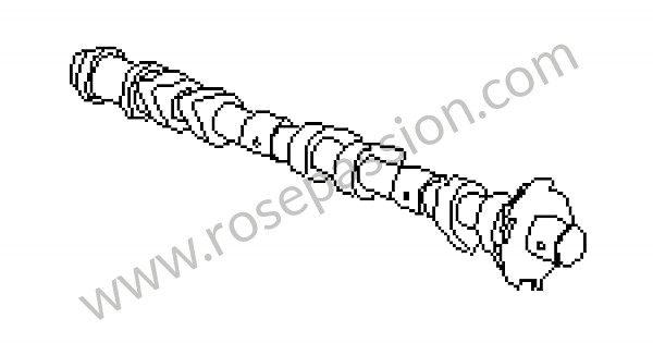 P74969 - Camshaft for Porsche 996 / 911 Carrera • 2004 • 996 carrera 2 • Coupe • Manual gearbox, 6 speed