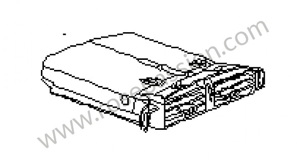 P75515 - Tobera central para Porsche 996 / 911 Carrera • 2004 • 996 carrera 4 • Cabrio • Caja manual de 6 velocidades