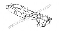 P75836 - Console centrale pour Porsche Boxster / 986 • 2001 • Boxster s 3.2 • Cabrio • Boite auto