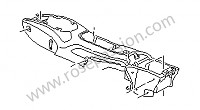 P75843 - Middenconsole voor Porsche 996 Turbo / 996T / 911 Turbo / GT2 • 2004 • 996 turbo • Coupe • Manuele bak 6 versnellingen