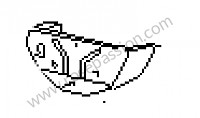 P7632 - Cubeta rueda de repuesto para Porsche 924 • 1984 • 924 2.0 • Coupe • Caja manual de 5 velocidades