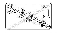 P76555 - Kit joint homocinétique pour Porsche Cayenne / 955 / 9PA • 2003 • Cayenne turbo • Boite auto