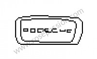 P77686 - Pad for horn for Porsche 911 G • 1989 • 3.2 g50 • Targa • Manual gearbox, 5 speed