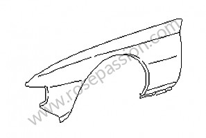 Front wing for Porsche 924 • 1978 • 924 2.0 • Coupe • Manual gearbox, 5 speed