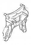 P79019 - Bearing bracket for Porsche Cayenne / 957 / 9PA1 • 2008 • Cayenne gts • Manual gearbox, 6 speed