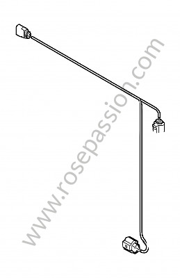 P80261 - Faisceau de câbles pour Porsche Cayenne / 957 / 9PA1 • 2008 • Cayenne gts • Boite auto
