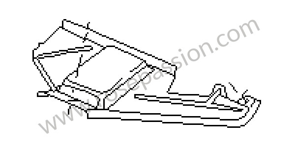 P8521 - Cache pour Porsche 924 • 1987 • 924s 2.5 • Coupe • Boite manuelle 5 vitesses