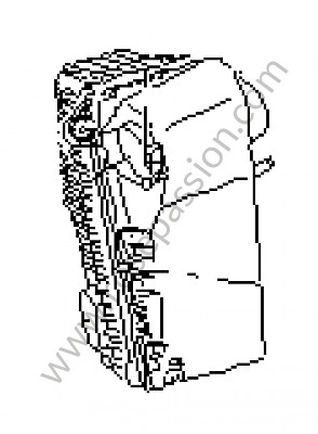 P86500 - Filtre à air pour Porsche Cayenne / 955 / 9PA • 2003 • Cayenne s v8 • Boite auto