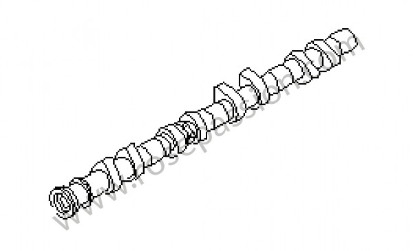 P86607 - Camshaft for Porsche Cayenne / 955 / 9PA • 2006 • Cayenne s v8 • Automatic gearbox