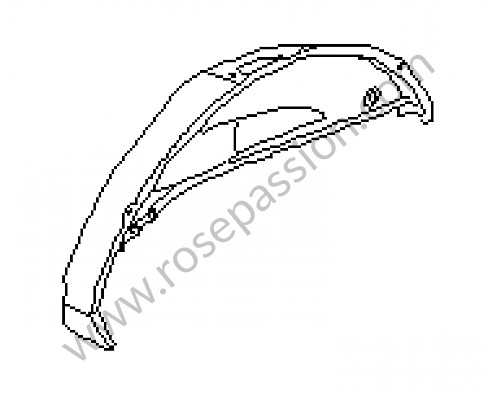 P88008 - Passage de roue pour Porsche Cayenne / 955 / 9PA • 2003 • Cayenne v6 • Boite auto