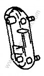 P88064 - Platte für Porsche 356a • 1958 • 1600 (616 / 1 t2) • Convertible d'a t2 • 4-gang-handschaltgetriebe