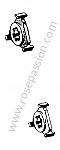 P8952 - Manchon pour Porsche 356a • 1955 • 1300 s (589 / 2) • Speedster a t1 • Boite manuelle 4 vitesses