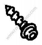 P90851 - Pan-head screw for Porsche Boxster / 987-2 • 2009 • Boxster s 3.4 • Cabrio • Pdk gearbox