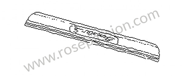 P91787 - 车颈板 为了 Porsche Boxster / 986 • 2004 • Boxster 2.7 • Cabrio