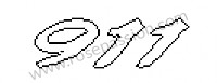 P92504 - Logo for Porsche 996 / 911 Carrera • 2005 • 996 carrera 4s • Coupe • Manual gearbox, 6 speed