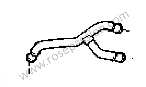 P93087 - Heizleitungsrohr für Porsche Cayenne / 955 / 9PA • 2005 • Cayenne s v8 • 6-gang-handschaltgetriebe