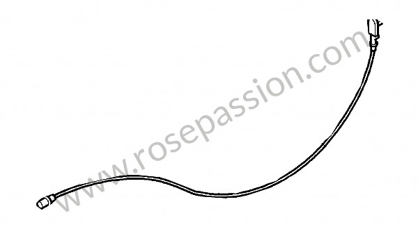 P93348 - Tramo de cables para Porsche Cayenne / 957 / 9PA1 • 2009 • Turbo e81 • Caja auto