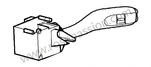 P94106 - Schakelaar ruitenwisser voor Porsche Boxster / 987-2 • 2009 • Boxster 2.9 • Cabrio • Manuele bak 6 versnellingen